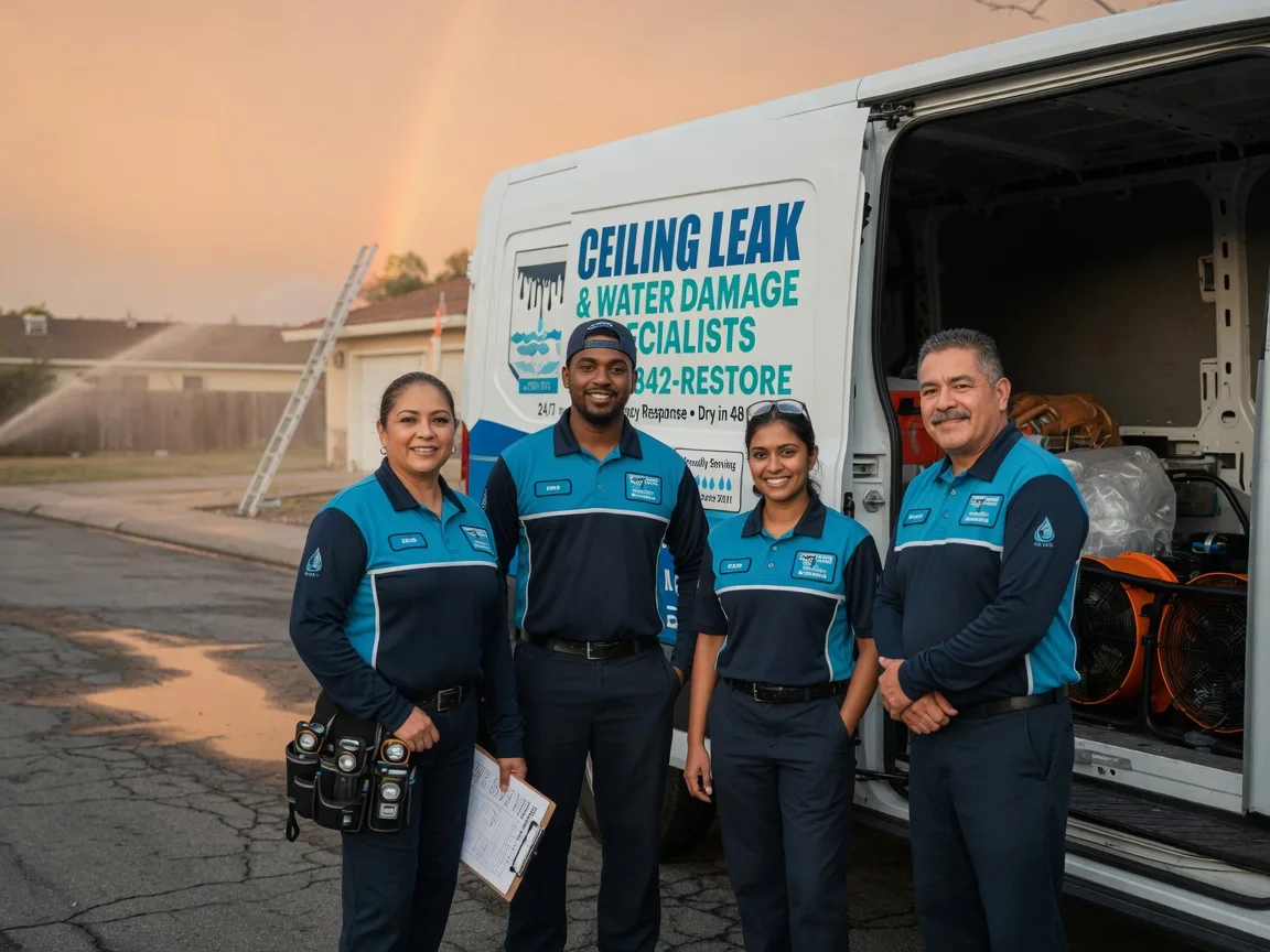 Ceiling Leak Cleanup company in Homerville, OH