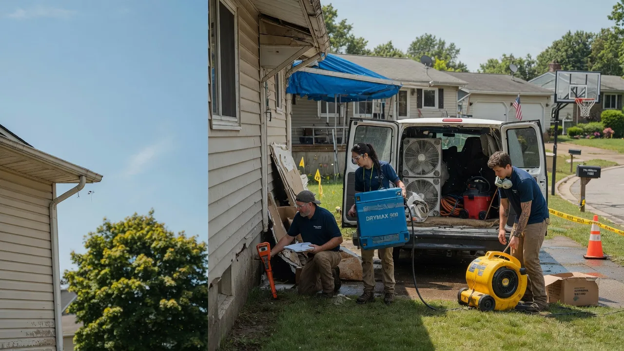 Ceiling Leak Cleanup in Homerville, OH near me