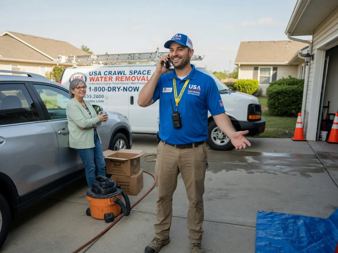 Crawl Space Water Removal Homerville, OH FAQs